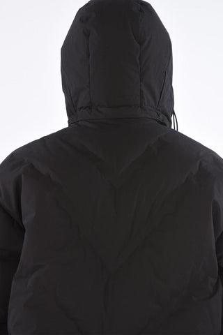 down jacket with removable hood