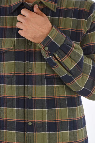 Tartan padded Shirt