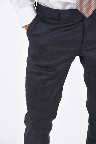 ZZEGNA side vents peak lapel 2-button suit