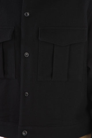 virgin wool outerwear jacket