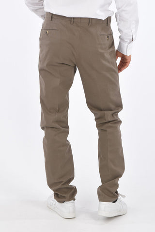 pantalone chinos in cotone stretch slim fit