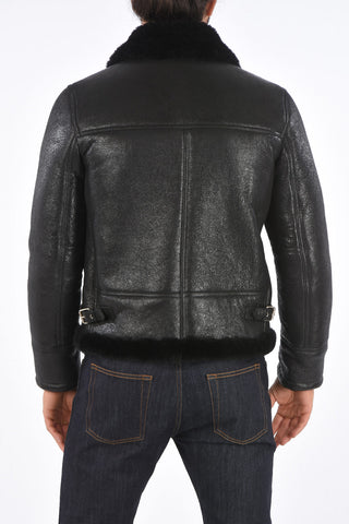 full zip shearling