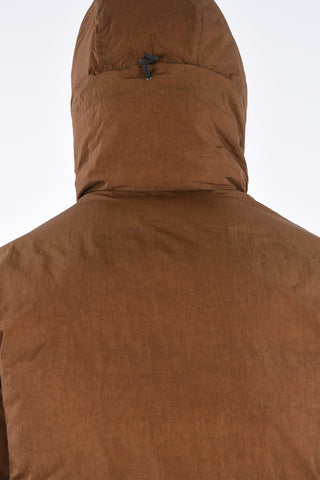 Zip closure Down Jacket with hood