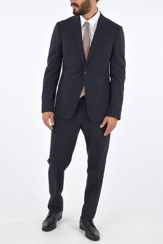 ZZEGNA side vents notch lapel 2-button suit