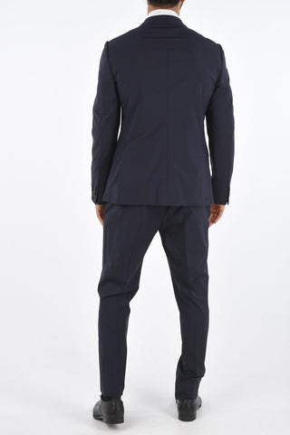 ZZEGNA side vents notch lapel 2-button suit