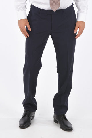 ZZEGNA side vents notch lapel 2-button suit