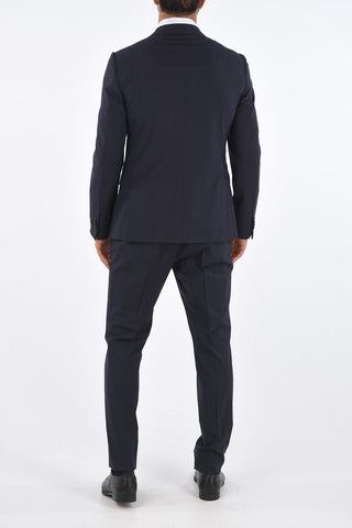 ZZEGNA side vents notch lapel 2-button suit