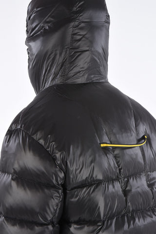 Zip closure Down Jacket with hood