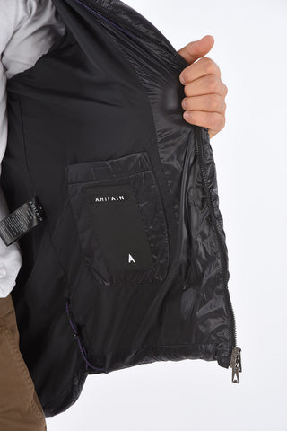 Zip closure Down Jacket with hood