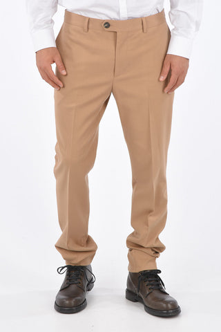 pantalone con passanti a vita regolare