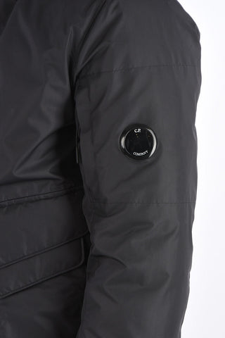 Zip closure Down Jacket with hood
