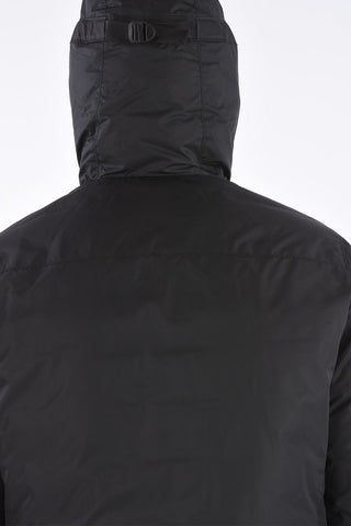 Zip closure Down Jacket with hood