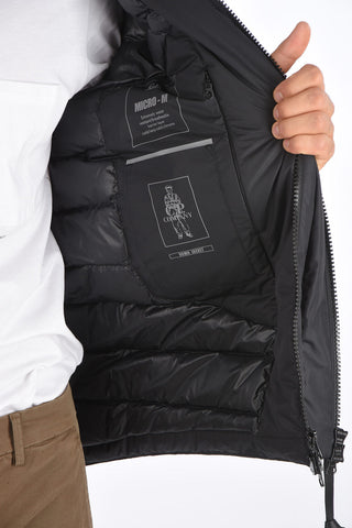 Zip closure Down Jacket with hood