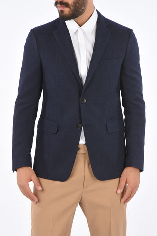 side vents notch lapel 2-button blazer