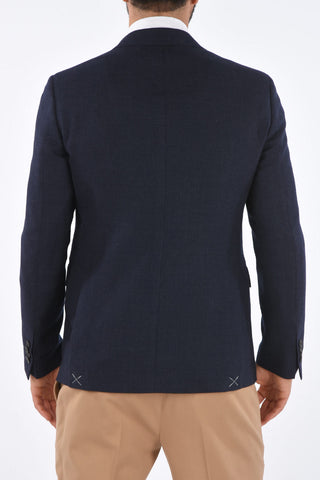 side vents notch lapel 2-button blazer