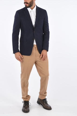 side vents notch lapel 2-button blazer