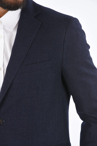 side vents notch lapel 2-button blazer