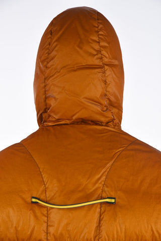 Zip closure Down Jacket with hood