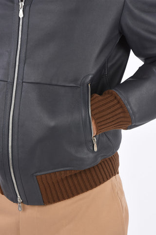 full zip shearling