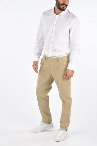 stretch cotton slim fit chinos