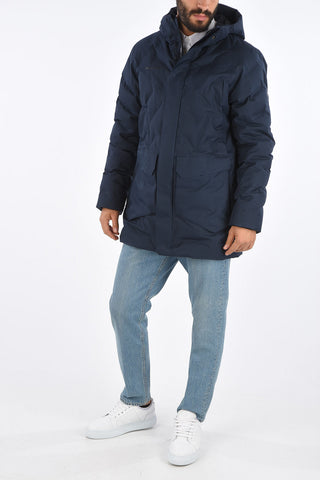 hidden closure PHOTICS HS maxi down jacket