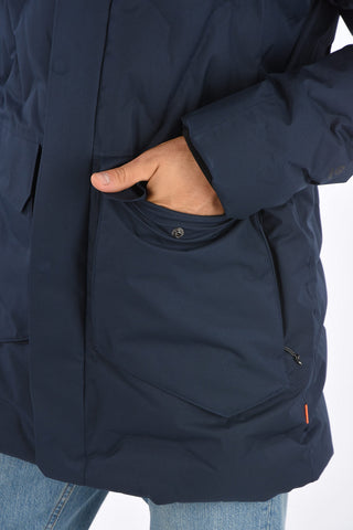 hidden closure PHOTICS HS maxi down jacket