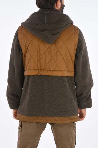 Padded Jacket with quilted details