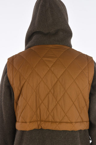 Padded Jacket with quilted details