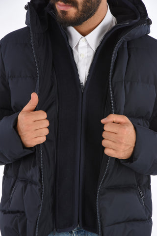 full zip down jacket