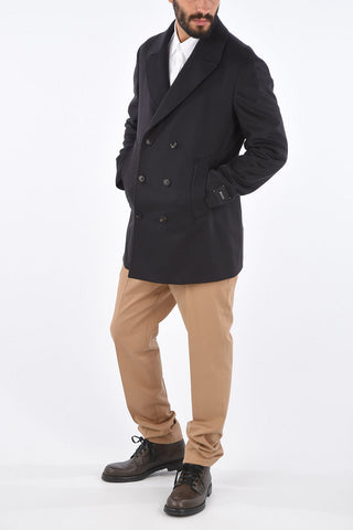 ZZEGNA cappotto Chesterfield doppio petto