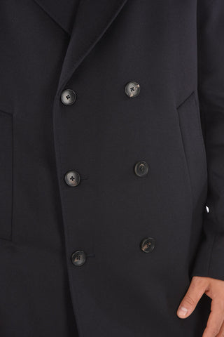 ZZEGNA cappotto Chesterfield doppio petto