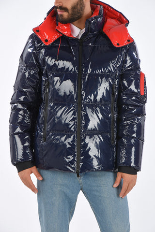 down jacket with removable hood