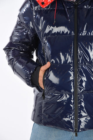 down jacket with removable hood
