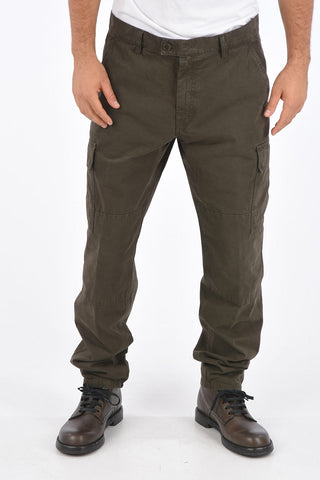 Mid-rise waist cargo pants