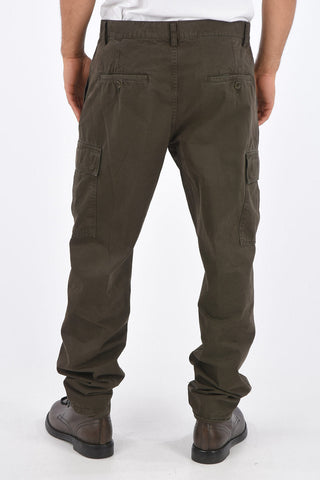 Mid-rise waist cargo pants