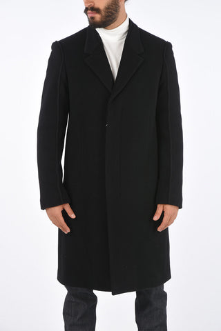 MM14 Half-lined Coat with Hidden Buttoning