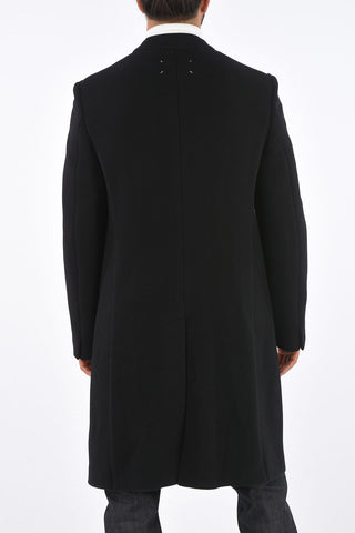 MM14 Half-lined Coat with Hidden Buttoning
