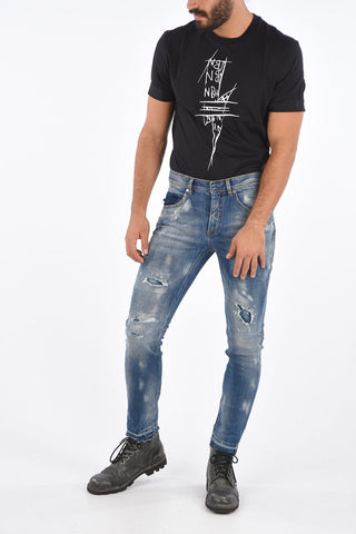 Ripped Skinny Fit Jeans 16cm