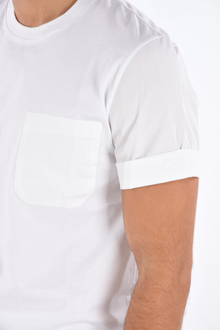 Slim Fit LOGO NO LOGO T-shirt with Pocket