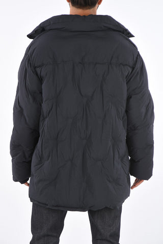 MM10 Quilted Padded Jacket with Lapel