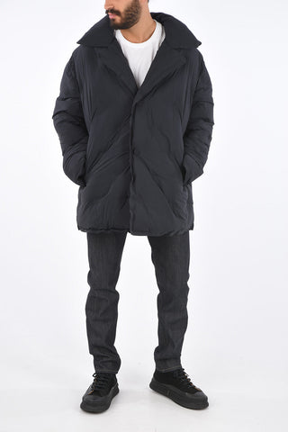 MM10 Quilted Padded Jacket with Lapel