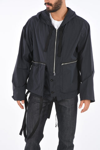 MM10 Half Zip Windbreaker with Grosgrain Ribbon