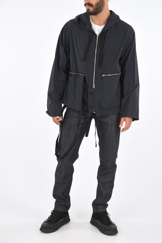 MM10 Half Zip Windbreaker with Grosgrain Ribbon