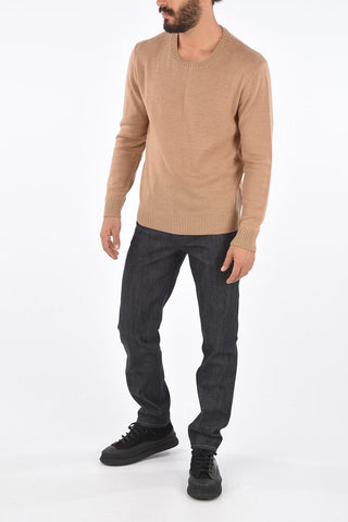 Crew Neck Wool Sweater