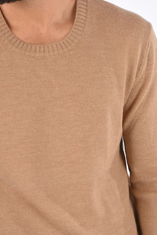 Crew Neck Wool Sweater