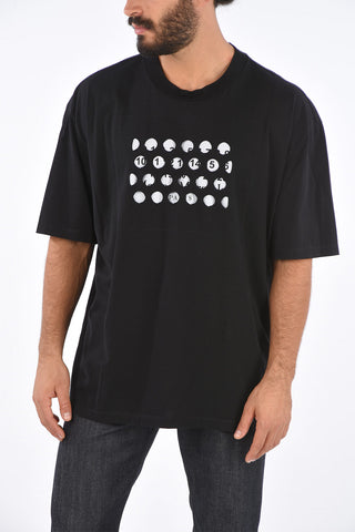 MM10 Crew Neck Logo T-Shirt with Perforated Inserts