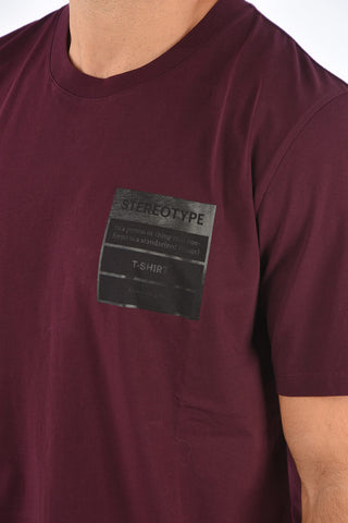 MM14 Crew Neck STEREOTYPE T-Shirt with Print