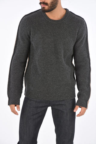 MM10 Two Tone Crew Neck Sweater