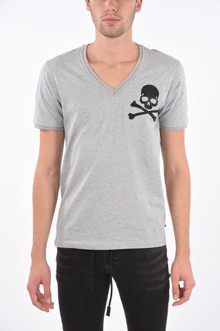 HOMME t-shirt ENTIRETY scollo a v