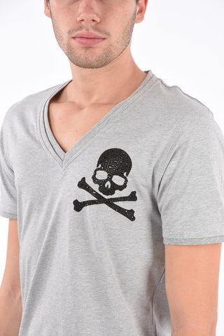 HOMME t-shirt ENTIRETY scollo a v